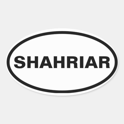 フォーシャリア 楕円形シール (正面)