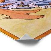 フォーシーズンズアルフォンスミュシャ ポスター (角)