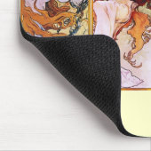 フォーシーズンズアルフォンスミュシャ マウスパッド (コーナー)