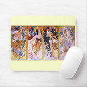 フォーシーズンズアルフォンスミュシャ マウスパッド (マウス)