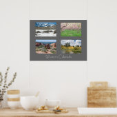 フォーシーズンズインウェスタンコロラド自然ポスター ポスター (キッチン)