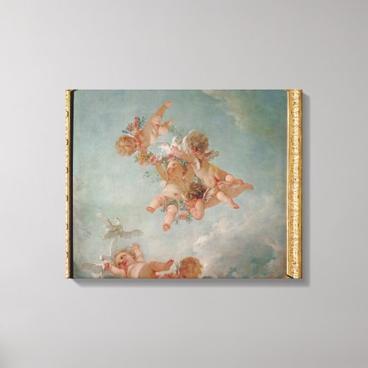 フォーシーズンズインザサレデュコンセイル – 春 キャンバスプリント (正面)