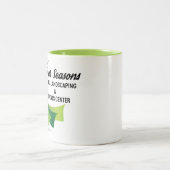 フォーシーズンズトタル造園 ツートーンマグカップ (中央)