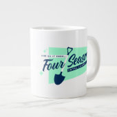 フォーシーズンズトータル造園マグ ジャンボコーヒーマグカップ (正面右)