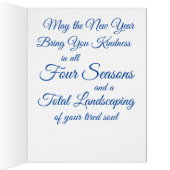 フォーシーズンズニューイヤーカード (内側(右))