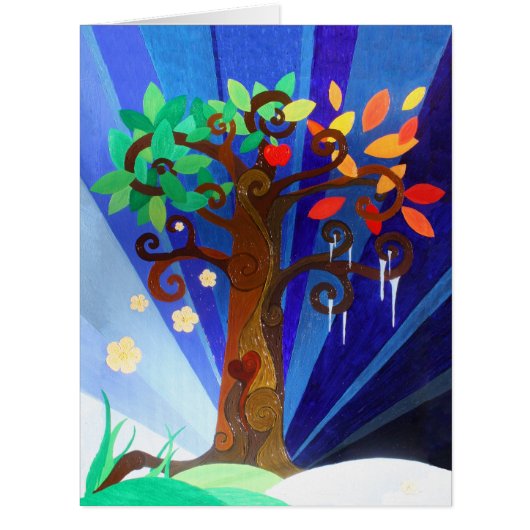 フォーシーズンズニューイヤーカード (正面)