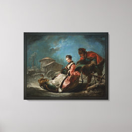 フォーシーズンズバイウィンターバイフランソワ・ブーシェ キャンバスプリント