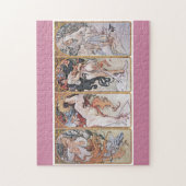 フォーシーズンズミュシャ ジグソーパズル (縦)