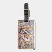 フォーシーズンズミュシャ ラゲッジタグ (正面縦)