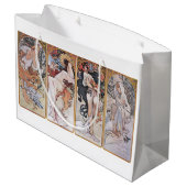 フォーシーズンズミュシャ ラージペーパーバッグ (裏面アングル)