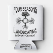 フォーシーズンズ造園 缶クーラー (裏面)