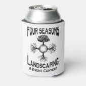 フォーシーズンズ造園 缶クーラー (缶裏面)