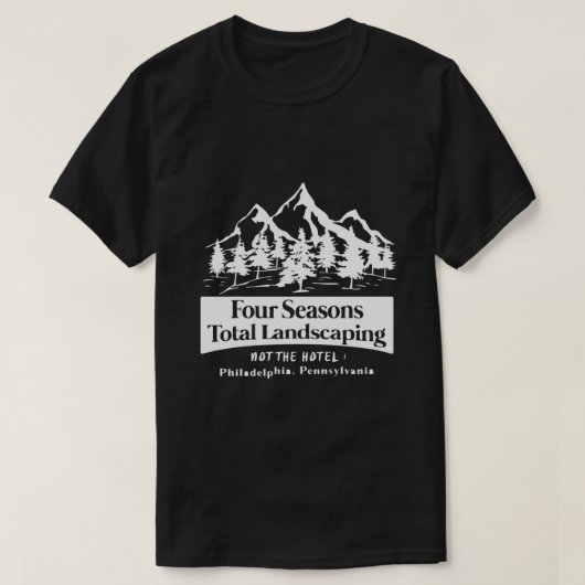 フォーシーズンズ造園 Tシャツ (デザイン正面)