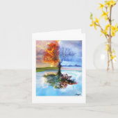 フォーシーズンズ カード (黄色い花)