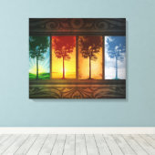 フォーシーズンズ キャンバスプリント (インサイチュ (ウッドフロア))