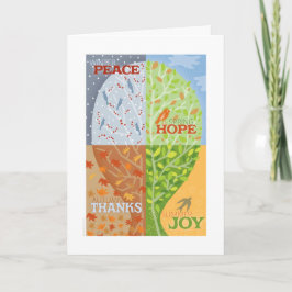 フォーシーズンズ グリーティング カード