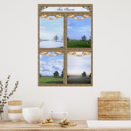 フォーシーズンズ ポスター (キッチン)