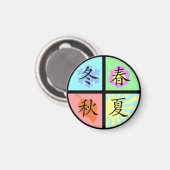 フォーシーズンズ マグネット (正面/裏面)