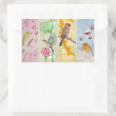 フォーシーズンズ 長方形シール (バッグ)