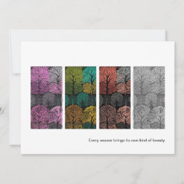 フォーシーズンツリーカスタイリッシュコンテンポラリーード