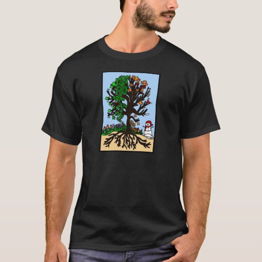 フォーシーズンツリー Tシャツ (正面)