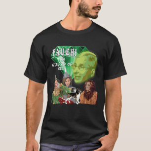 フォーシ科学アンチマスク逮捕のフォーシ博士の嘘 Tシャツ