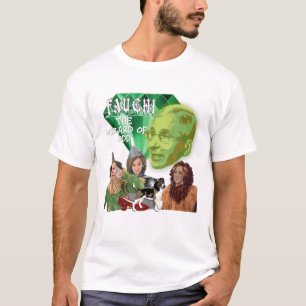 フォーシ科学アンチマスク逮捕のフォーシ博士の嘘 Tシャツ