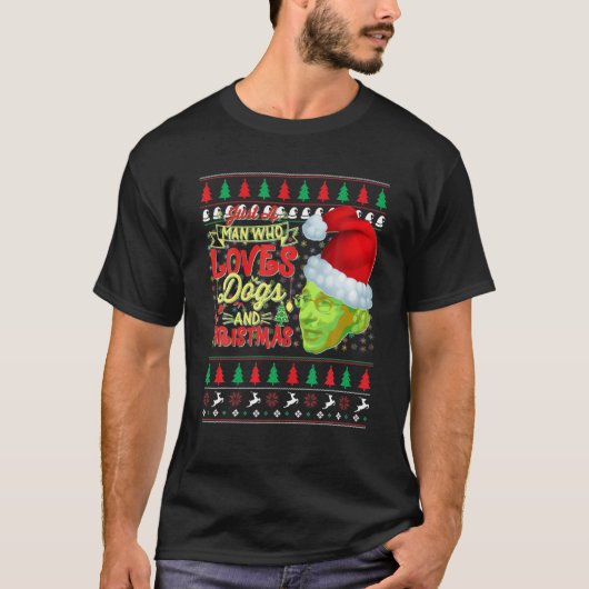 フォーシ・クリスマス・マスク・マンデート・フォーシ・ドッグ・サルカスティ博士 Tシャツ (正面)
