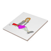 フォージガールセラミックタイル タイル (側面)