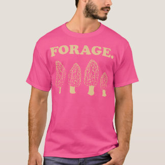 フォージモレルマッシュルームハンタータンカラーインクバージョン Tシャツ