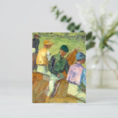 フォージョッキーズホースエドガーデガ ポストカード (スタンド正面)