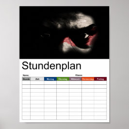 フォースの闇の側面を…タイムテーブル ポスター