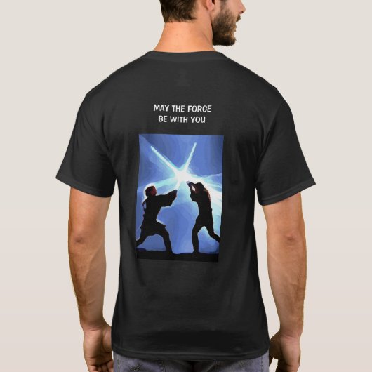 フォースを感じろ Tシャツ (裏面)