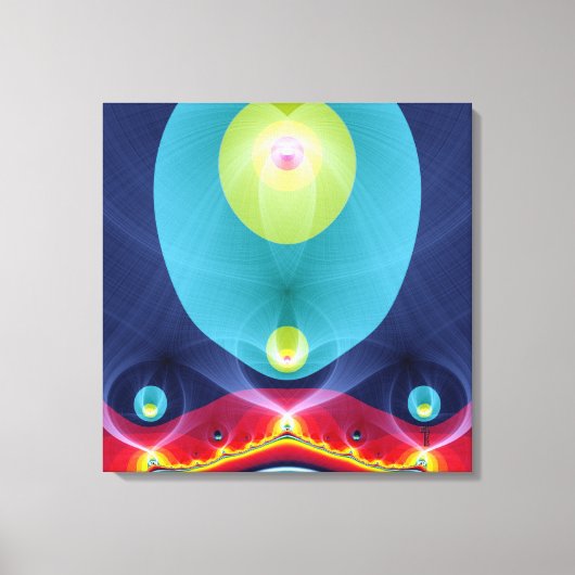 フォーステトラグラマトンキャンバスプリント キャンバスプリント (正面)