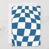 フォースピード レース カー ボーイ 4歳 誕生日パーティー 招待状 (裏面)