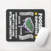 フォースボールのスーパースターの勝利には時間がかかる マウスパッド (マウス)