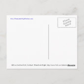 フォース川のQE2 ポストカード (裏面)