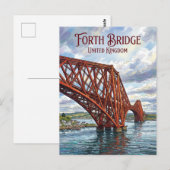 フォース橋 イギリス ポストカード (正面/裏面)