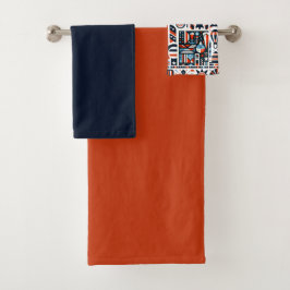 フォース・オブ・ジュライ・ジェネレーティブ・パターン バスタオルセット