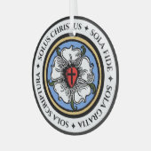 フォーソラス – ルーテル ガラスオーナメント (正面左)