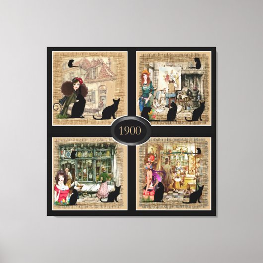 フォータイムズアントンPeek キャンバスプリント (正面)