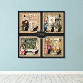 フォータイムズアントンPeek キャンバスプリント (インサイチュ (ウッドフロア))