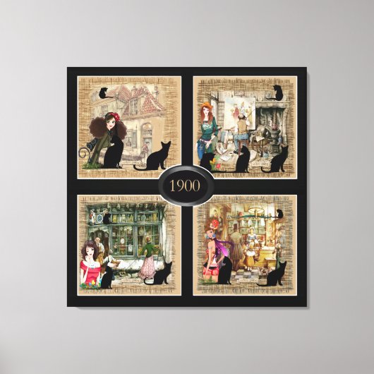 フォータイムズアントンPeek キャンバスプリント (正面)