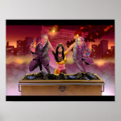 フォーチとバイデン氏・ビンのポスター ポスター (正面)