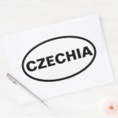 フォーチェキア 楕円形シール (封筒)