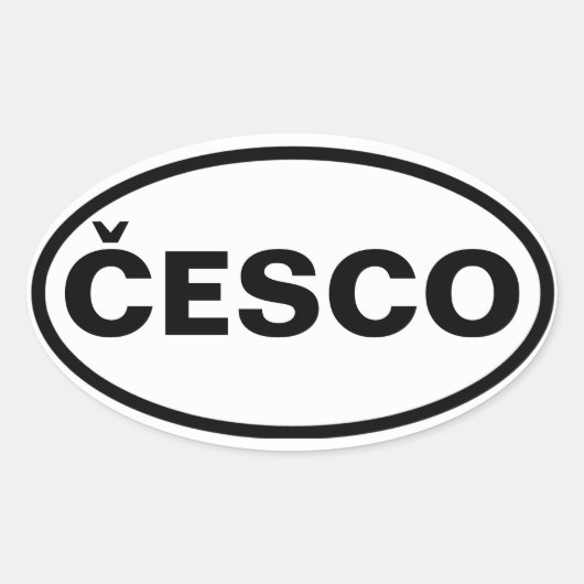 フォーチェスコ 楕円形シール (正面)