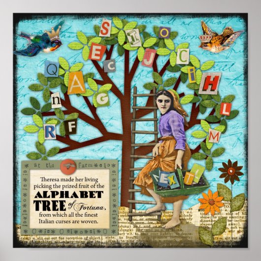 フォーチュナのアルファベットの木 ポスター (正面)