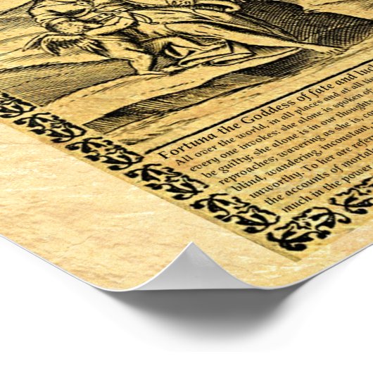 フォーチュナ女神 ポスター (角)