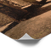 フォーチュナ通り，ポンペイ，カンパニア，イタリア ポスター (角)