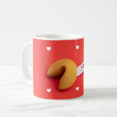 フォーチュンクッキーが大好き コーヒーマグカップ (正面左)